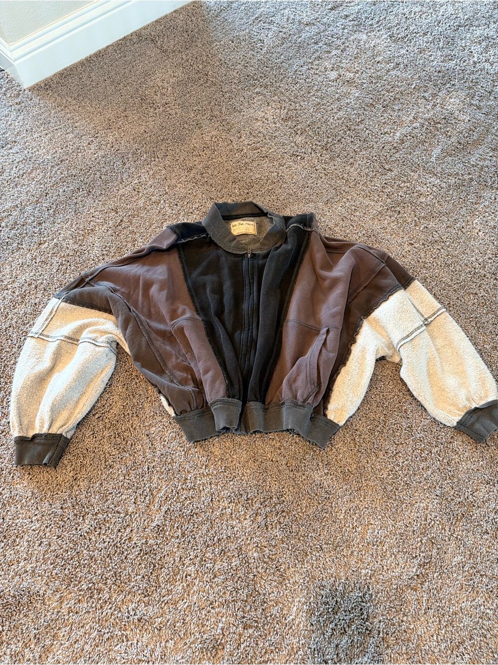 Free People We The Free Starburst Bomber Jacket - Picture 2 of 4